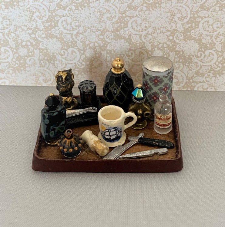 Miniature Toiletry Tray for Men - Click Image to Close